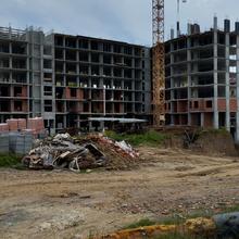 Ход строительства ЖК GARDEN CITY, 1-3 секции, май 2026