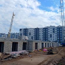 Ход строительства ЖК Комфортный городок Residence, 1 дом (секции 1-3), май 2026
