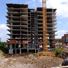 Ход строительства ЖК Five Address, 3 дом, июнь 2026