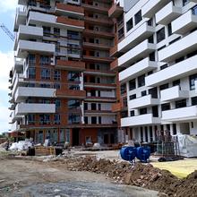 Ход строительства ЖК Five Address, 2 дом, июнь 2026