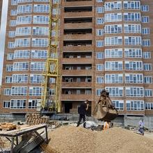 Ход строительства ул. Трудовая, 6/2, 3 секция, июнь 2026