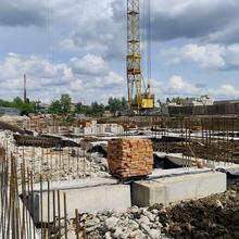 Ход строительства ул. Трудовая, 6/2, 4-5 секции, июнь 2026