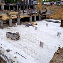 Ход строительства Курдонеры, 1 дом (секция 2), июнь 2026