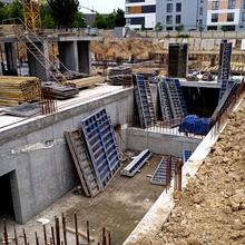 Ход строительства Курдонеры, 1 дом, июнь 2026