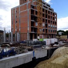 Ход строительства ЖК Зоряні, 1 дом, июнь 2026