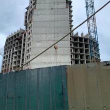 Ход строительства ЖК Aqua Marine, 2 дом (секция А), июнь 2026