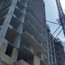 Хід будівництва ЖК Дім на Грушевського, 1 секція, червень 2026