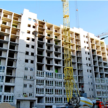 Хід будівництва ЖК Евромісто, 1 черга, вересень 2014