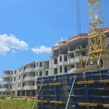 Хід будівництва ЖК Меридіан, 1 будинок (секції 4-5), червень 2026