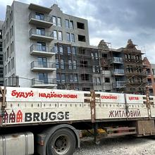 Хід будівництва ЖК BRUGGE, 1 будинок, серпень 2026