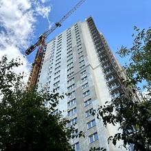 Ход строительства ЖК Park Hills (Молодежная инициатива), 3 секция, август 2026