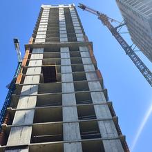 Хід будівництва ЖК SALUT!, 2 будинок (секція 1), серпень 2026