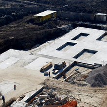 Хід будівництва ЖК Евромісто, 1 черга, березень 2014