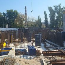 Хід будівництва Kaskad Residence, 1 будинок (секція 2), серпень 2026