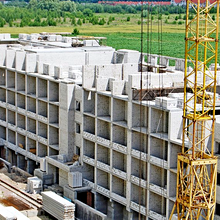 Хід будівництва ЖК Евромісто, 1 черга, червень 2014