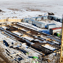 Хід будівництва ЖК Евромісто, 1 черга, січень 2014