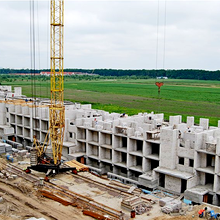 Хід будівництва ЖК Евромісто, 1 черга, травень 2014