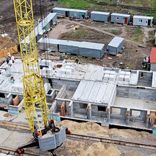 Хід будівництва ЖК Евромісто, 1 черга, квітень 2014