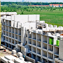 Хід будівництва ЖК Евромісто, 1 черга, червень 2014