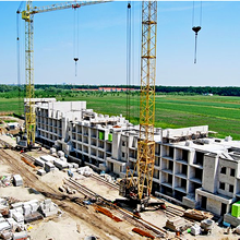 Хід будівництва ЖК Евромісто, 1 черга, червень 2014