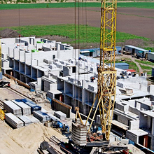 Хід будівництва ЖК Евромісто, 1 черга, травень 2014