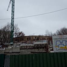 Хід будівництва вул. Старонаводницька / вул. Генерала Алмазова (Кутузова), , січень 2017