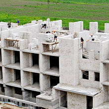 Хід будівництва ЖК Евромісто, 1 черга, травень 2014