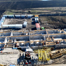 Хід будівництва ЖК Евромісто, 1 черга, березень 2014