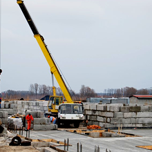 Хід будівництва ЖК Евромісто, 1 черга, березень 2014