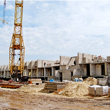 Хід будівництва ЖК Евромісто, 1 черга, травень 2014