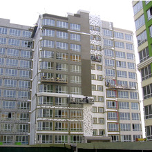 Хід будівництва ЖК Евромісто, 1 черга, жовтень 2014