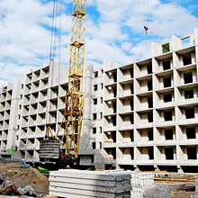 Хід будівництва ЖК Евромісто, 1 черга, липень 2014