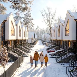 Таунхаус №37 (с гаражом, участок 1,5 сотки)