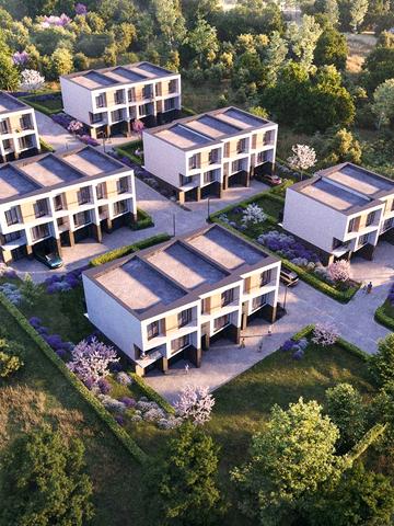 Таунхауси Blooming garden Porshna