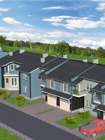 Таунхаусы Зубра