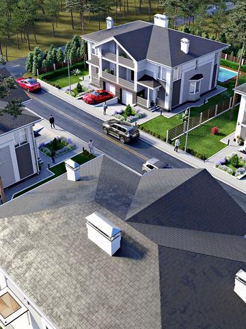 Дуплексы NEW Cottage Residence 2