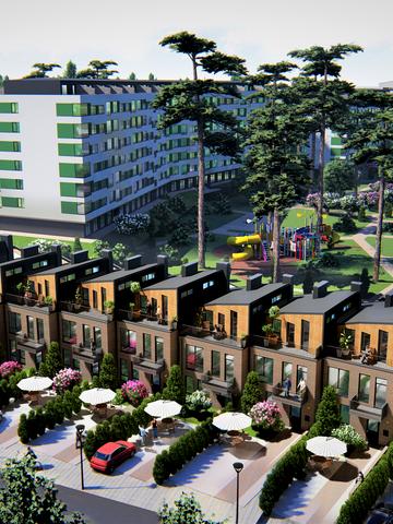 Таунхауси Park Town