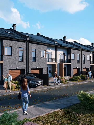 Таунхауси  Міські вілли на Пасічній