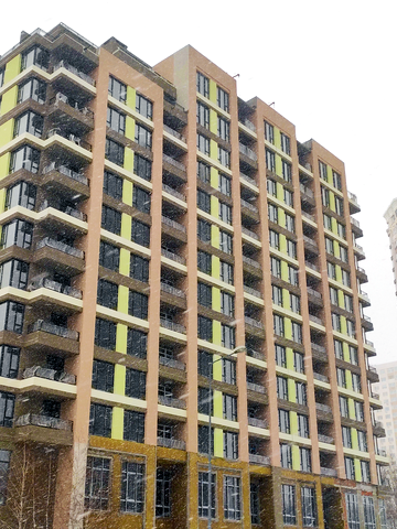 Статус строительства ЖК Krona Park II Дом 1.1