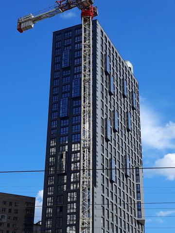Статус строительства ЖК Greenville Park Дом 1
