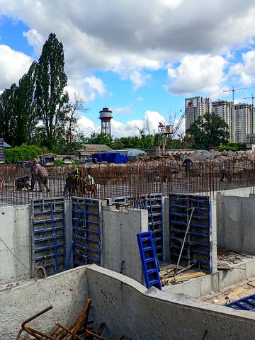 Статус будівництва Kaskad Residence Будинок 1 (Секція 1, Секція 2)
