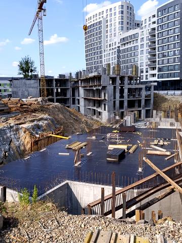 Статус строительства ЖК Парус City Торгово-офисный центр