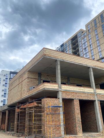 Статус будівництва БФК  Prime Tower Торговий центр