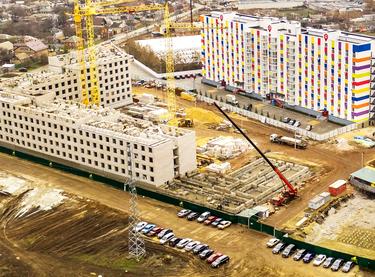 Статус будівництва ЖК Воробйовi гори на полях-3 Будинок (Секція 1, Секція 2)