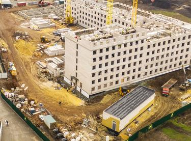 Статус будівництва ЖК Воробйовi гори на полях-3 Будинок (Секція 1, Секція 2)