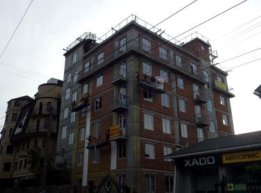 Статус будівництва Клубний будинок Цитадель Будинок