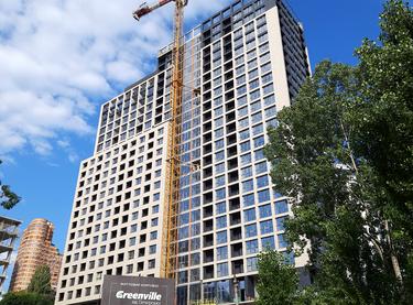 Статус будівництва ЖК Greenville на Печерську Будинок 1 (Секція 3)