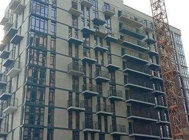 Статус будівництва Пространство Eco City (Пространство на Радостной) Будинок В