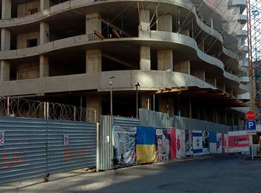 Статус строительства Unity Towers Башня В