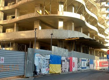 Статус строительства Unity Towers Башня В